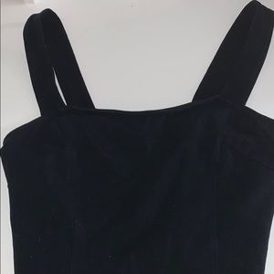 Black Express Crop Top